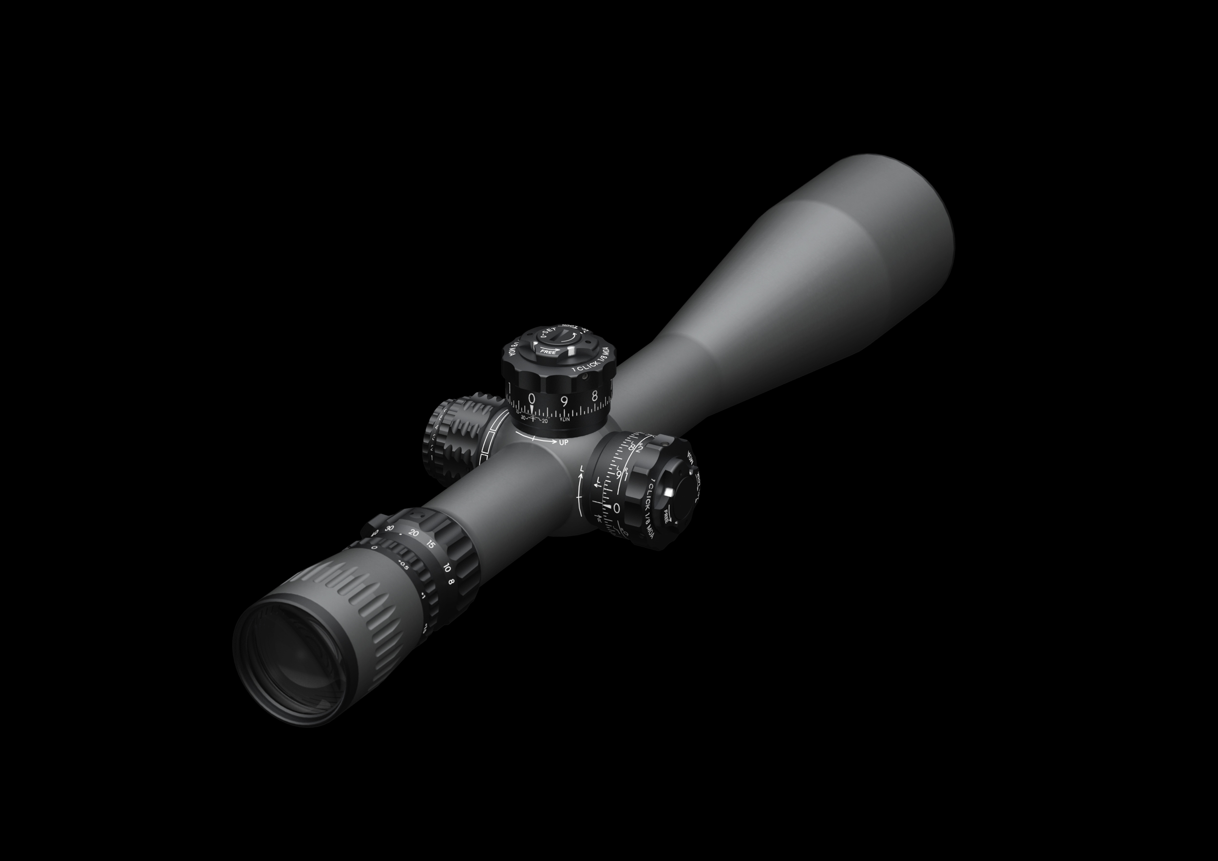 March 8x-80x56 High Master Wide Angle MAJESTA Riflescope